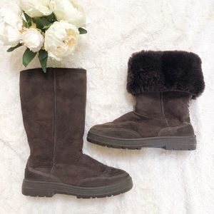 Tall Chocolate Ugg Boots